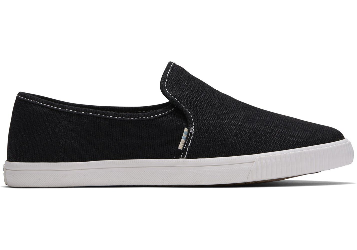 Toms Clemente Slip On Black - Womens - 54780-HYMP